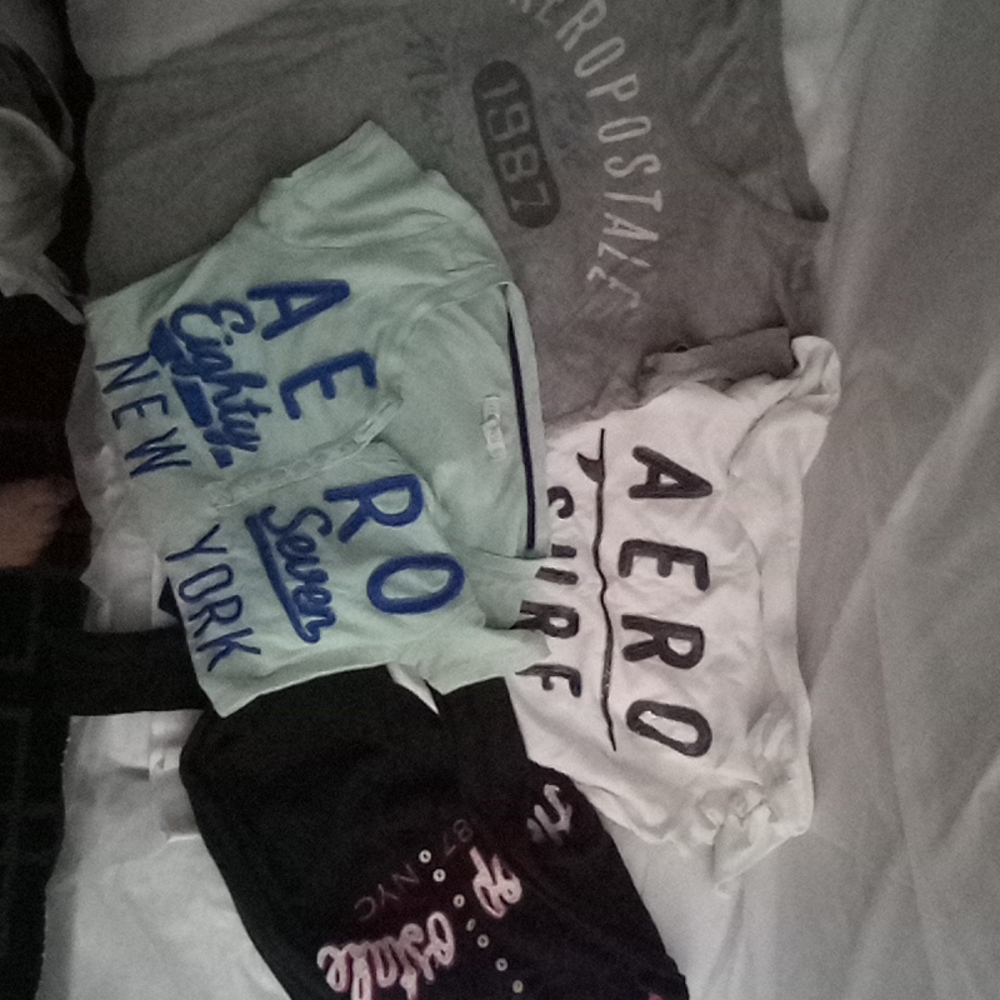 4 Aeropostale brand tees